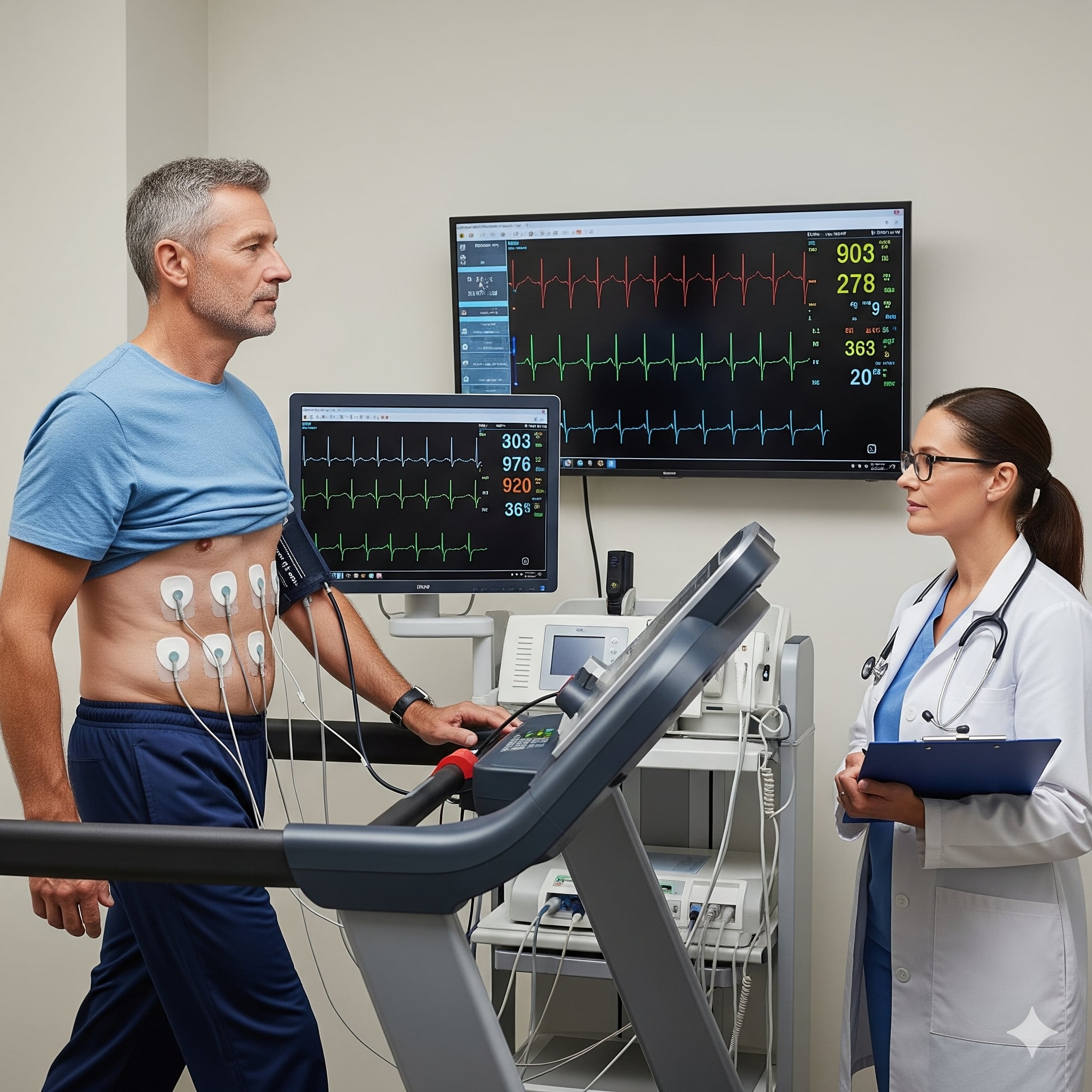 Cardiology equipment including ECG machines and echo equipment